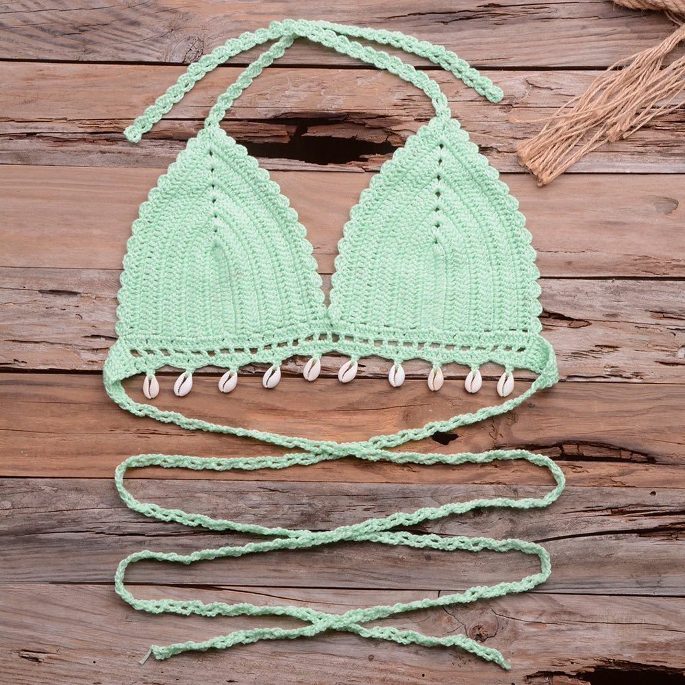 Handmade Crochet Cover Up- Top and bottom sold separate.