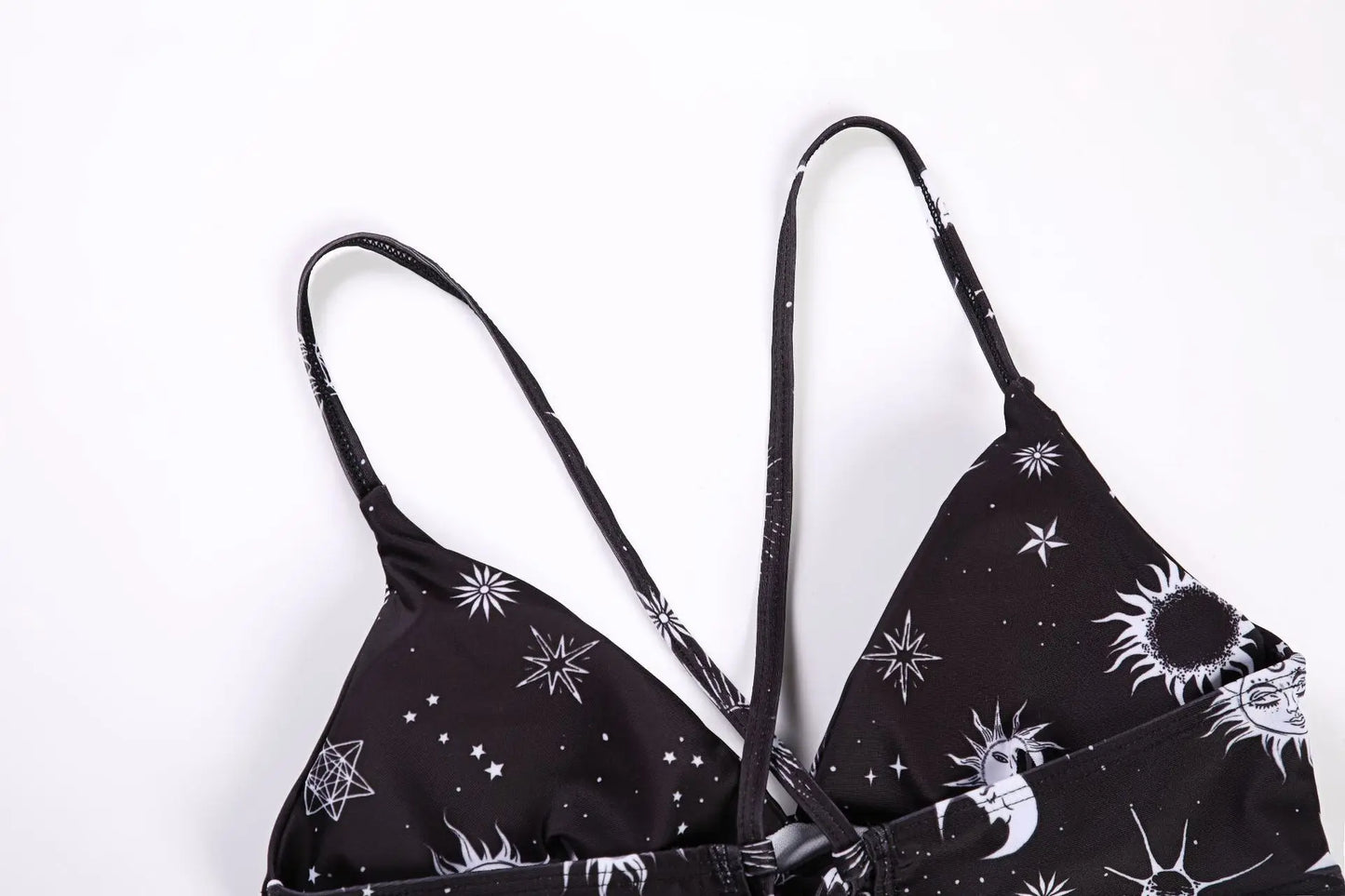 Sunflower Printed Bikini Set