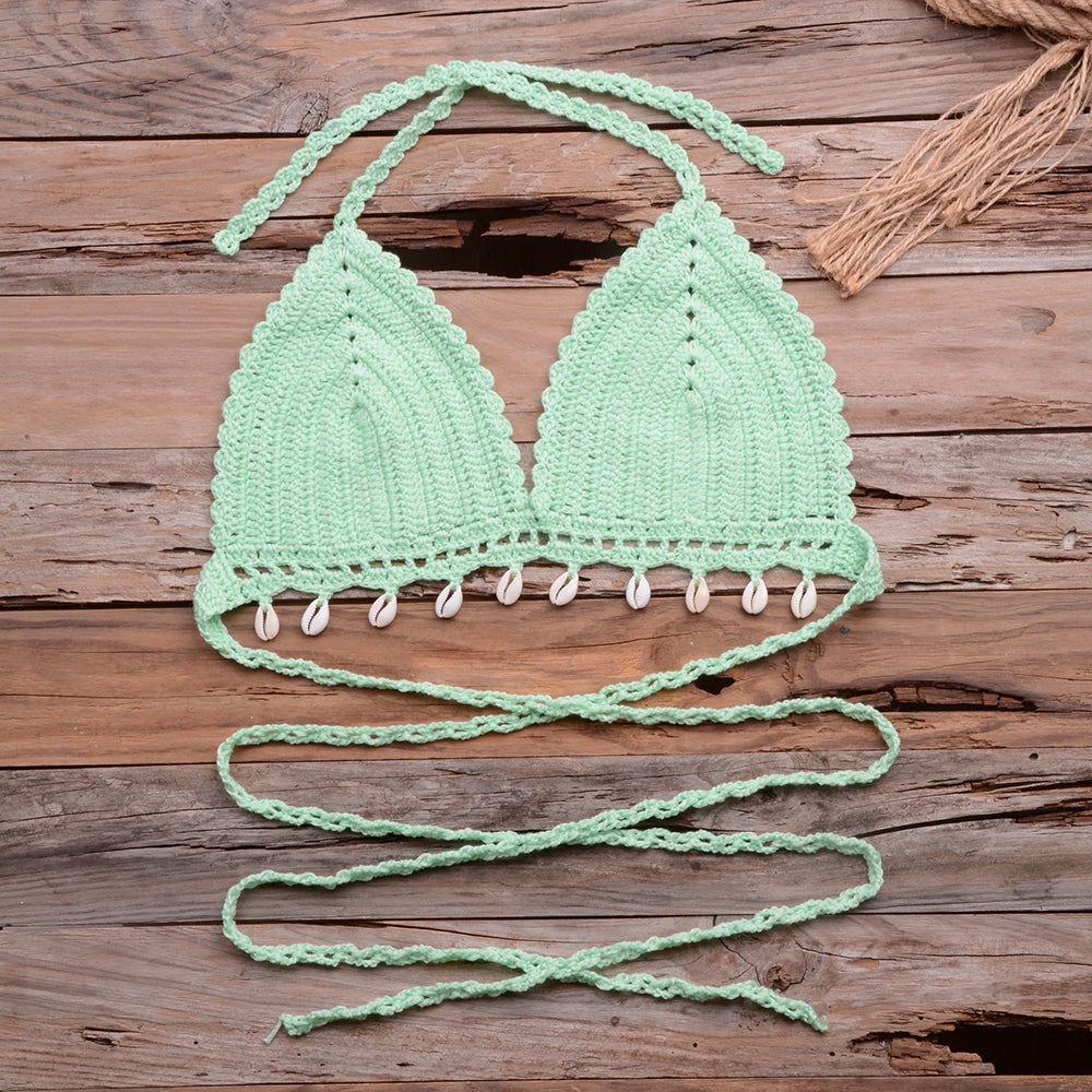 Handmade Crochet Cover Up- Top and bottom sold separate.