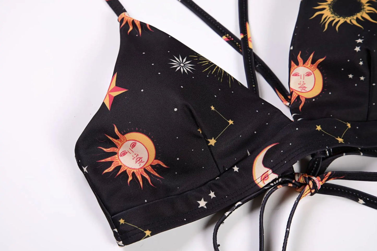 Sunflower Printed Bikini Set