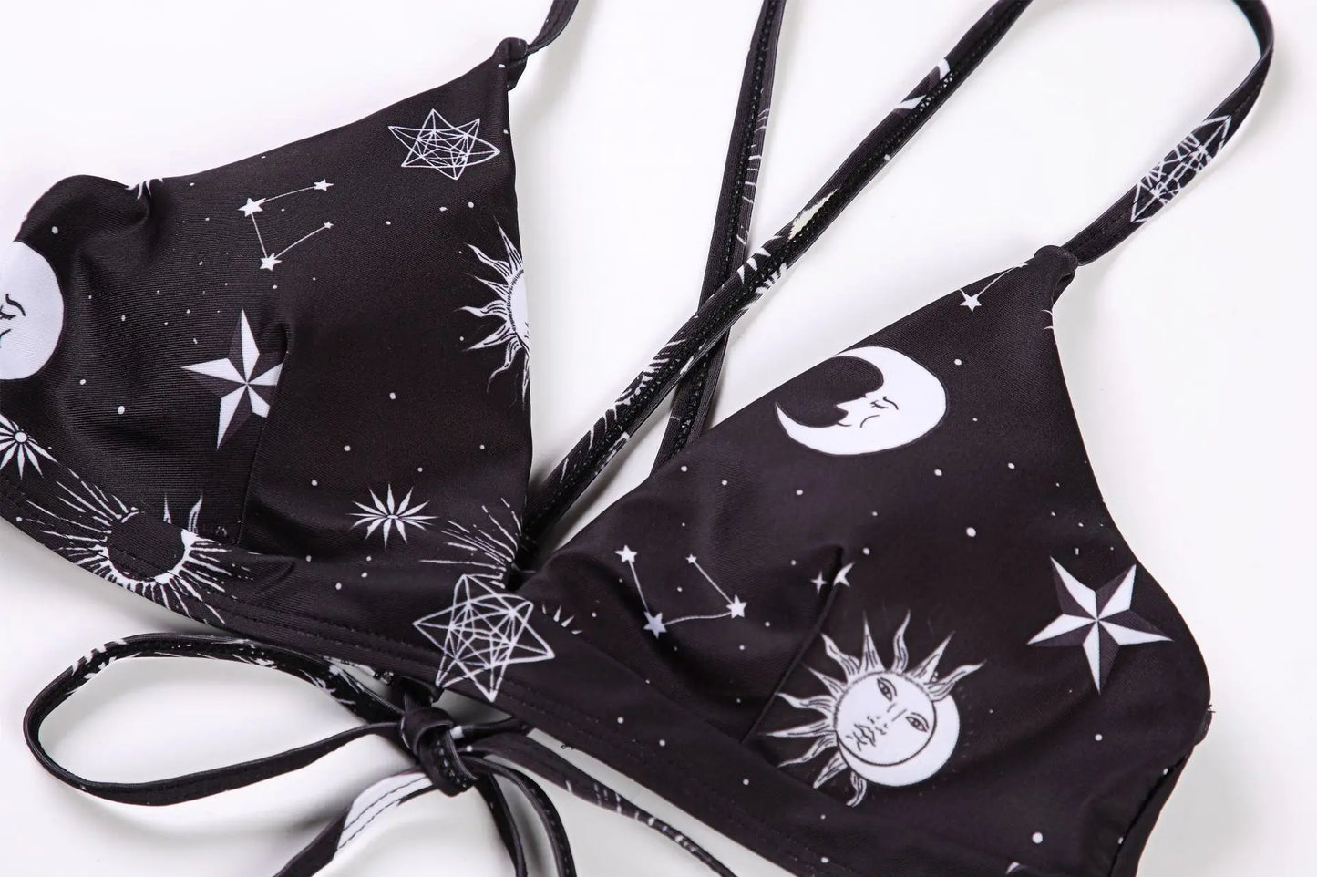 Sunflower Printed Bikini Set