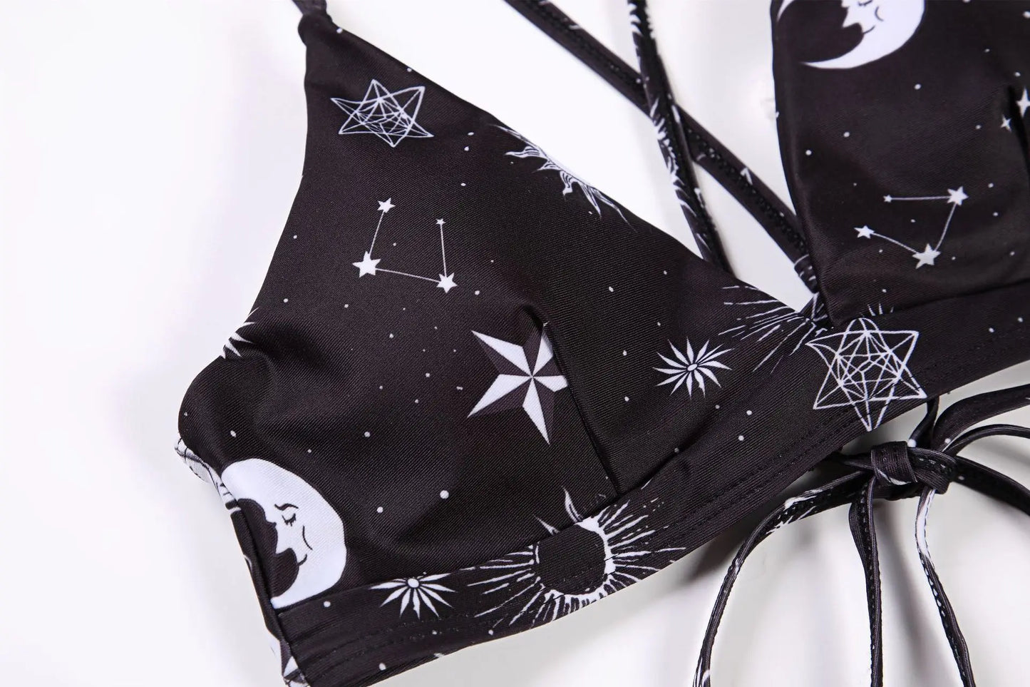 Sunflower Printed Bikini Set