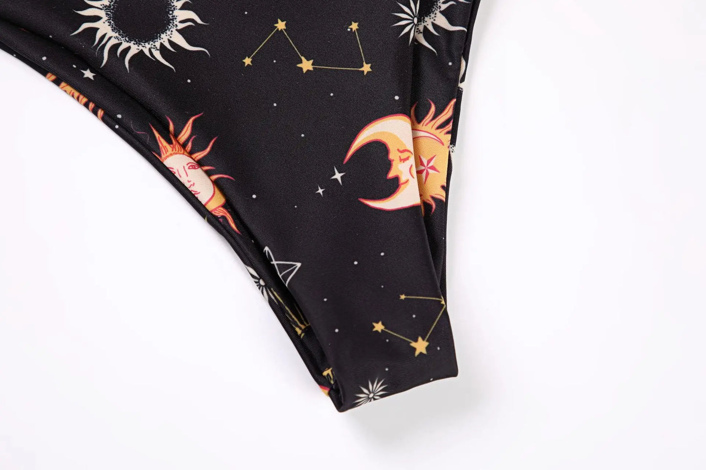 Sunflower Printed Bikini Set