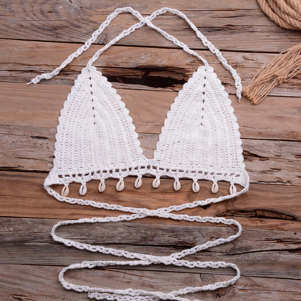 Handmade Crochet Cover Up- Top and bottom sold separate.