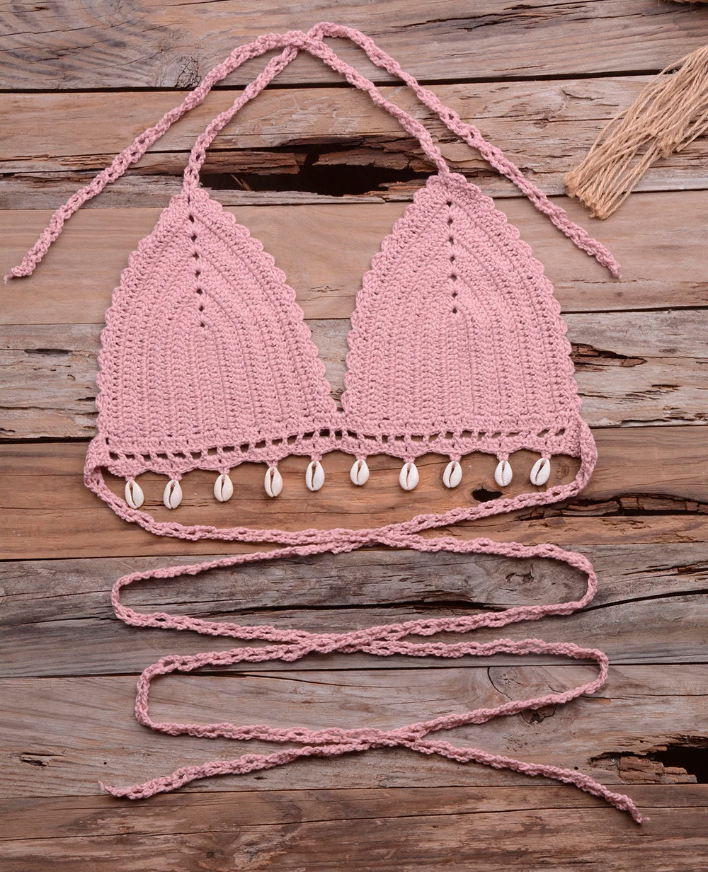 Handmade Crochet Cover Up- Top and bottom sold separate.