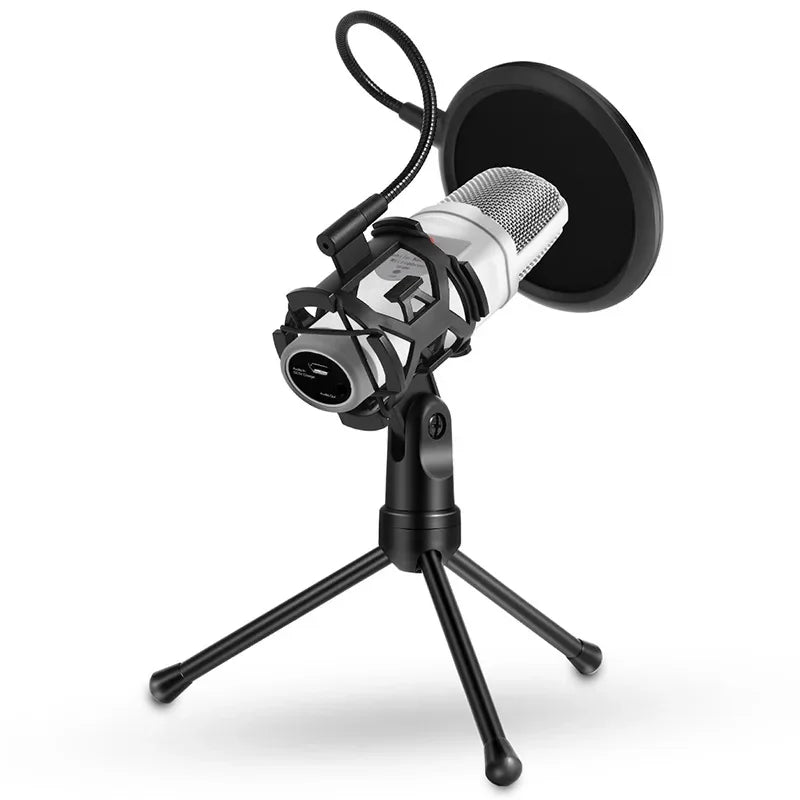 Microphone Stand Gaming Mic Tripod Mount Recording Equipment for Podcast