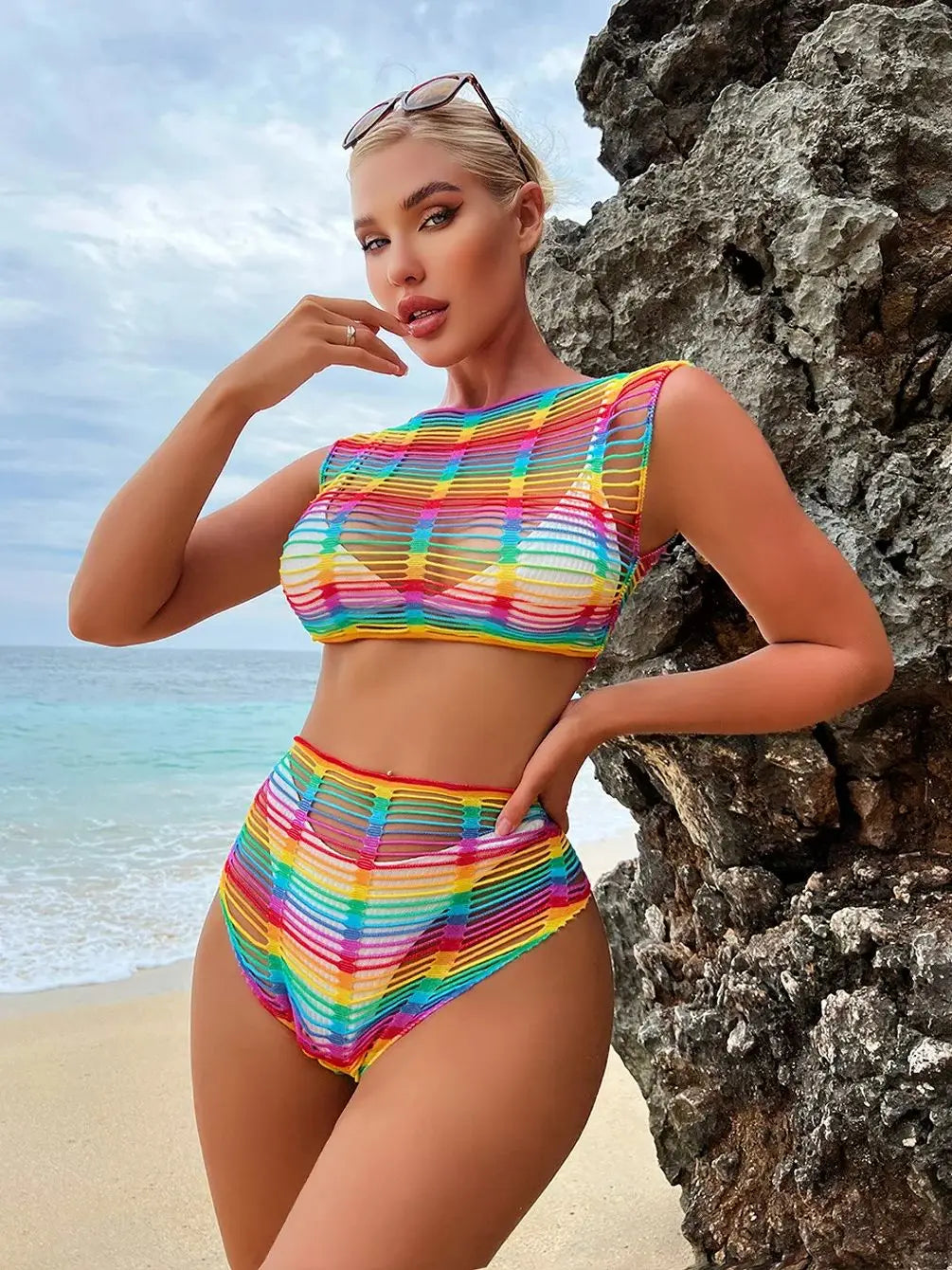 Sexy Rainbow Cover - 2 Piece