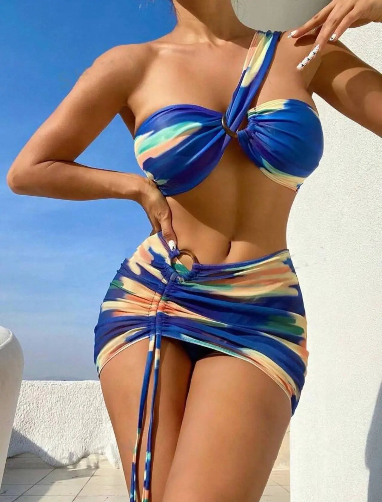 Vibrant and Sexy Push Up Swimsuit Bikini Set