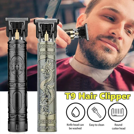 Professional Vintage Electric Rechargeable Hair Clipper