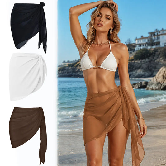 Chiffon Skirt Swimsuit Cover-up