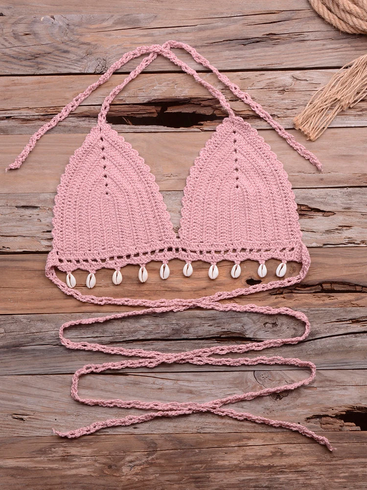 Handmade Crochet Cover Up- Top and bottom sold separate.