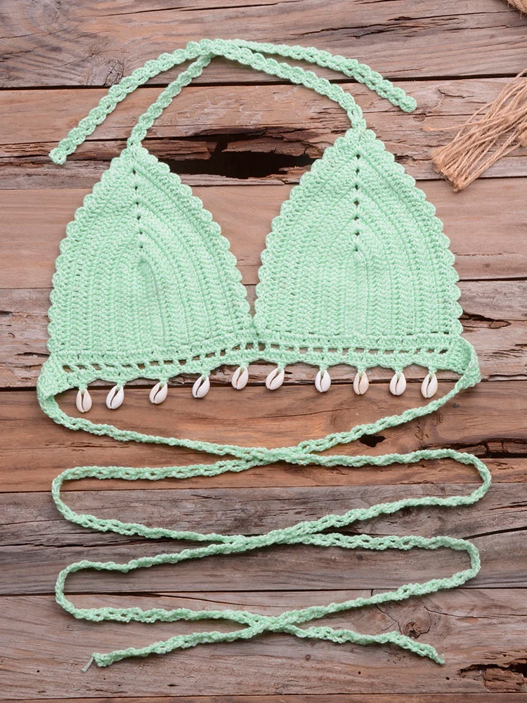 Handmade Crochet Cover Up- Top and bottom sold separate.