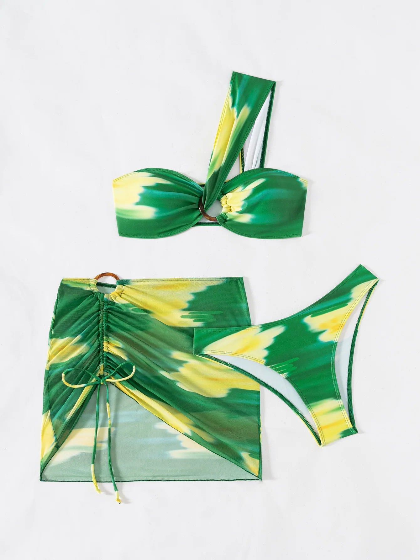 Vibrant and Sexy Push Up Swimsuit Bikini Set