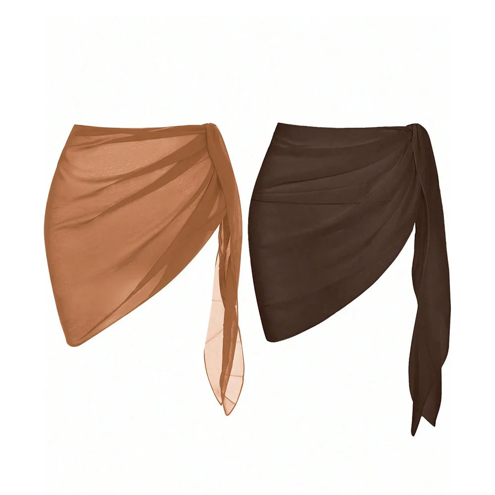 Chiffon Skirt Swimsuit Cover-up