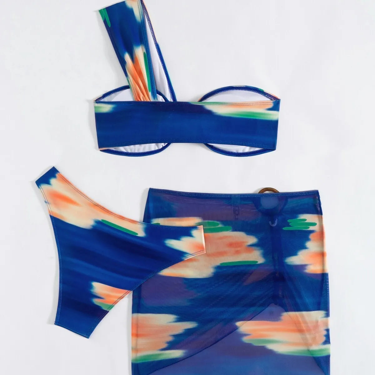 Vibrant and Sexy Push Up Swimsuit Bikini Set